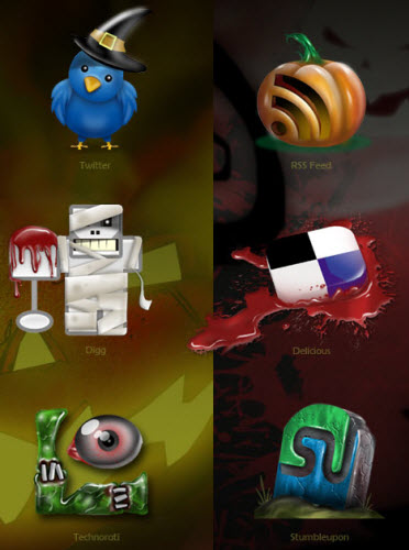 Halloween Icons from TNerd.com