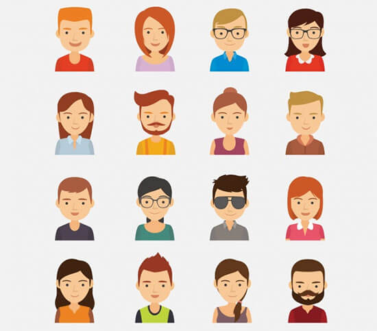 Colorful Collection Avatars