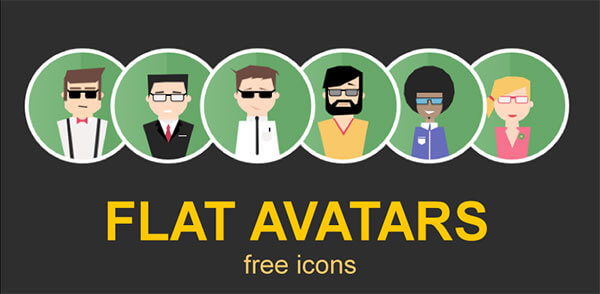 Flat Avatars Icons