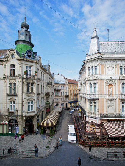 Красивые улицы Львова