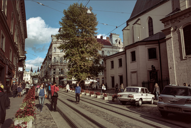 Фото улиц Львова