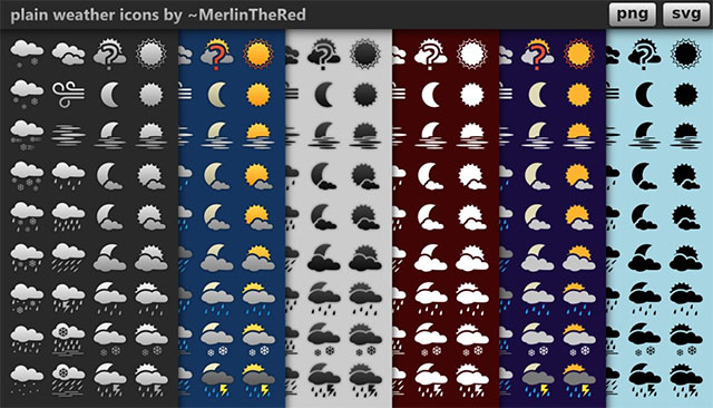Plain Icons by MerlinTheRed