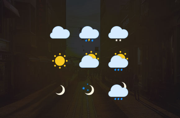 Weather Icons by Dragos