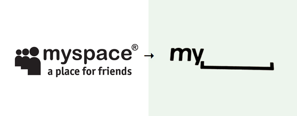 новый логотип MySpace