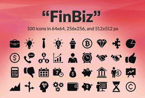 FinBiz Icon Set