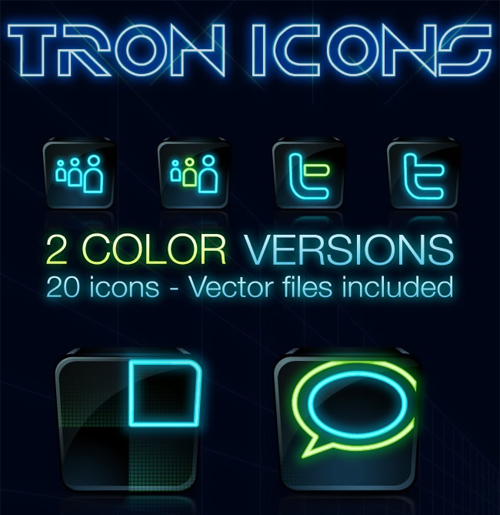 Tron Legacy Icons