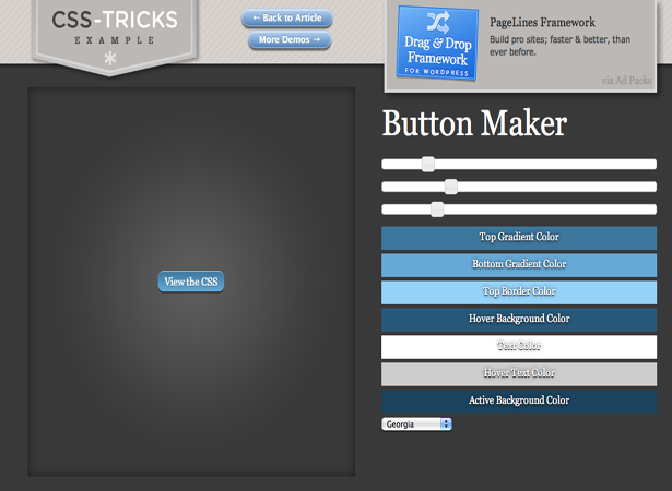 CSS3-Tricks Button Maker