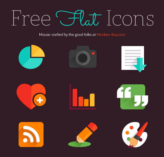 Freebie Friday: Flat Icons