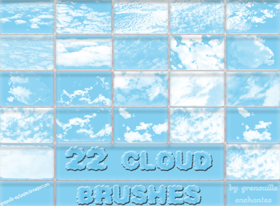 22 Cloud Brushes