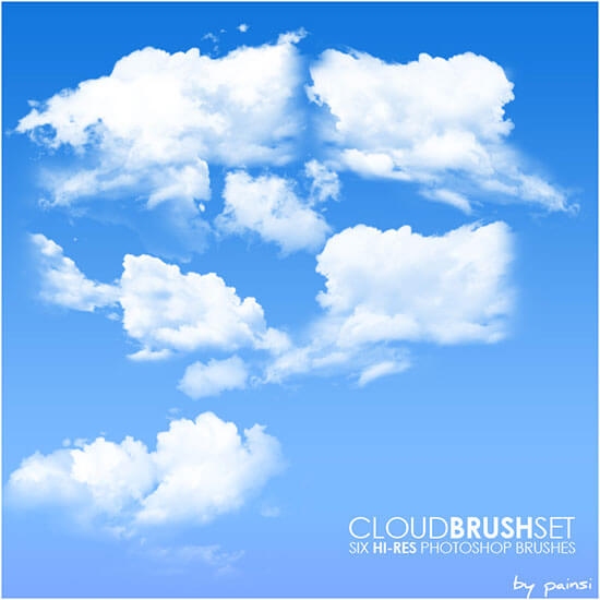 Cloud Brushes by Painsi