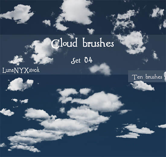 Cloud Brushes-set 04