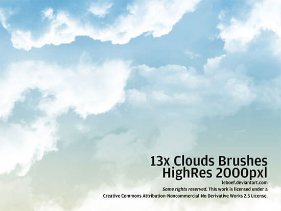 13 High-Resolution Brushes Nr.5 (2000px)