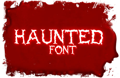Free Haunted Font Download