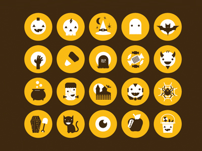 Halloweeny Icons