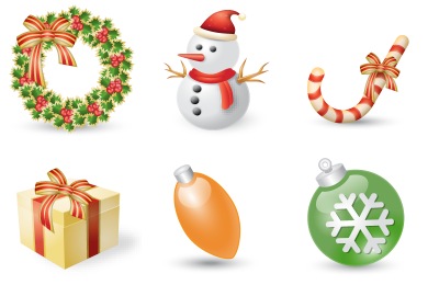 Iconset: Xmas Festival Icons by Double-J Design