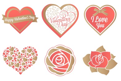 Valentine Icons by DesignBolts
