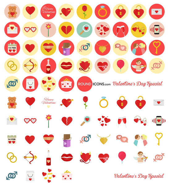 40 Valentine's Icons