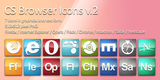 CS Browser Icons