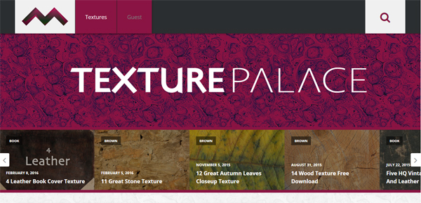 Texture Palace - архив текстур для фотошопа 