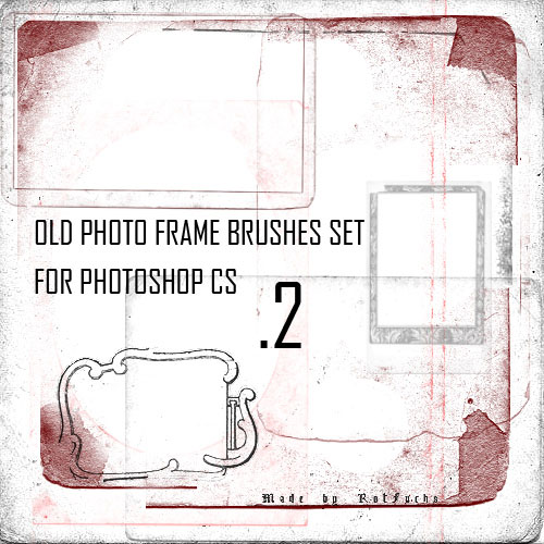 Old Photo Frame Brushes 2