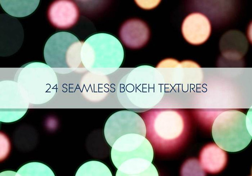 24 Seamless Bokeh Textures