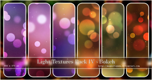 Light Bokeh Textures Pack IV