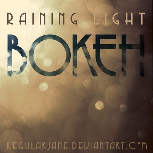 Raining Light Bokeh Pack