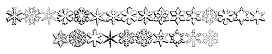 RYP Snowflake 2 font