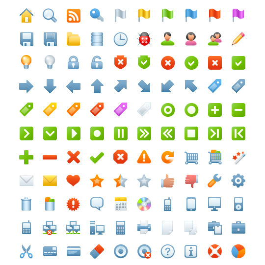Blueberry Basic icon sets