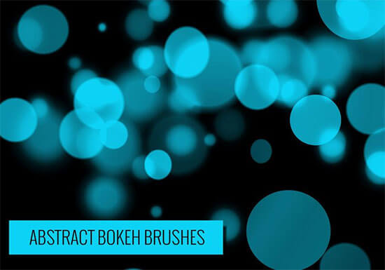 24 Abstract Bokeh Brushes