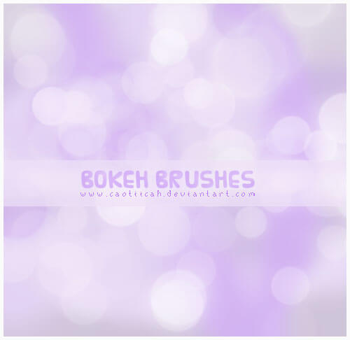 Bokeh Brushes by Caotiicah