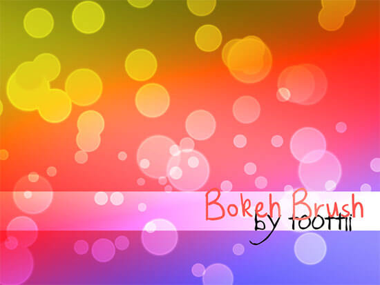 Bokeh Brushes by toottii