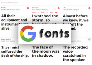 10 лучших Google шрифтов