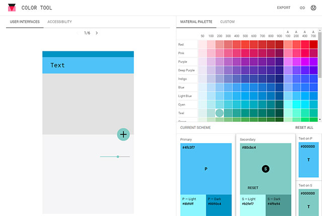 Color Tool - подбор цветов интерфейса