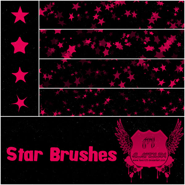 Star Brushes by Favo123