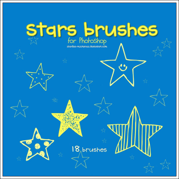 Stars brushes by Stardixa-resources