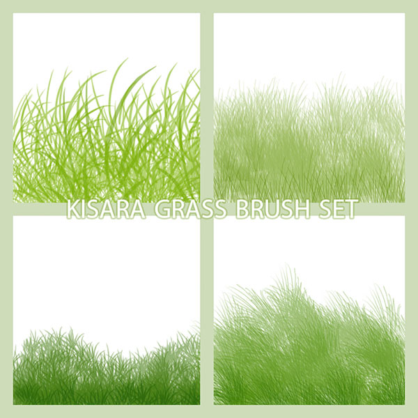 Grass set Brushes by KisaraGirl