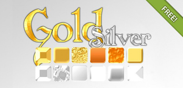 Gold & Silver Effect Styles