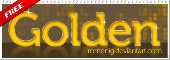 Golden Layer Style by RomenigPS