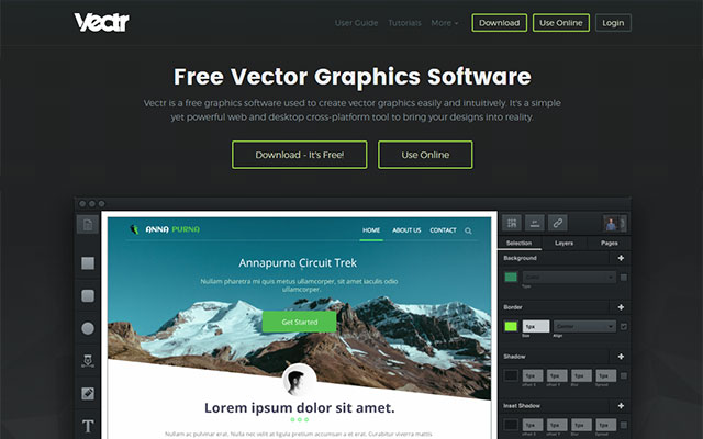 Vectr – редактор векторной графики