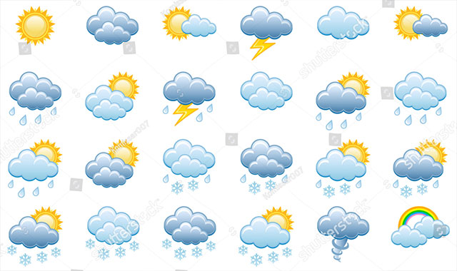Meteorology IconsSet