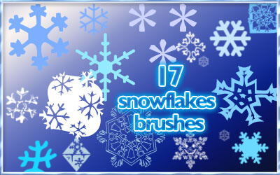17 .abr Snowflake brushes для PS8+