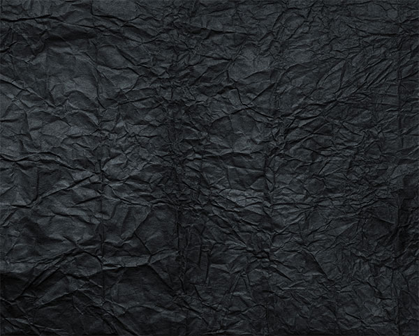 Creased Black Paper Texture