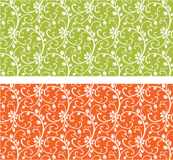 Pixel Repeat Patterns – Leafy Set 1