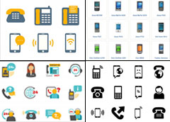 иконки телефонов и смартфонов