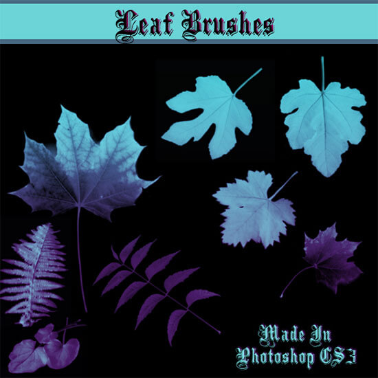 Leaf BrushSet by Dollieflesh-stock