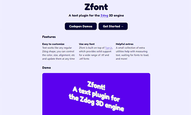 Zfont