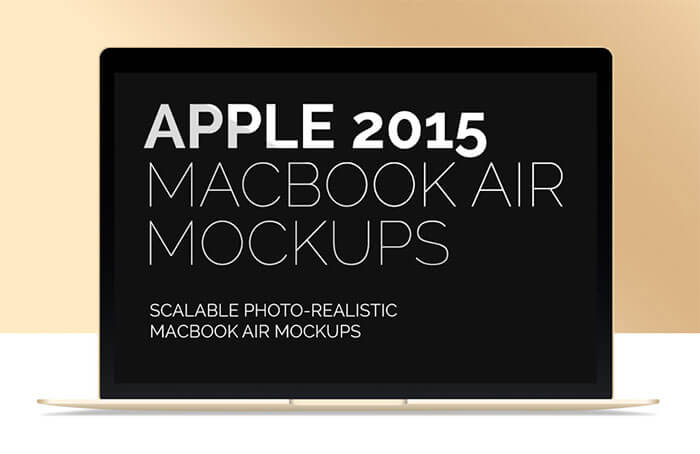 16 Free New MacBook Air Mockups