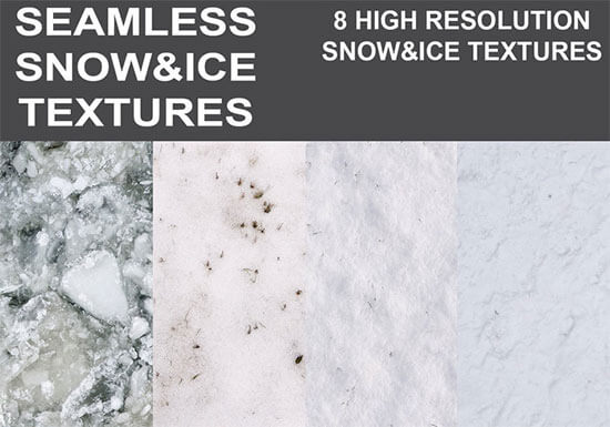 Seamless Snow & Ice Textures