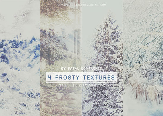 4 Frosty Textures
